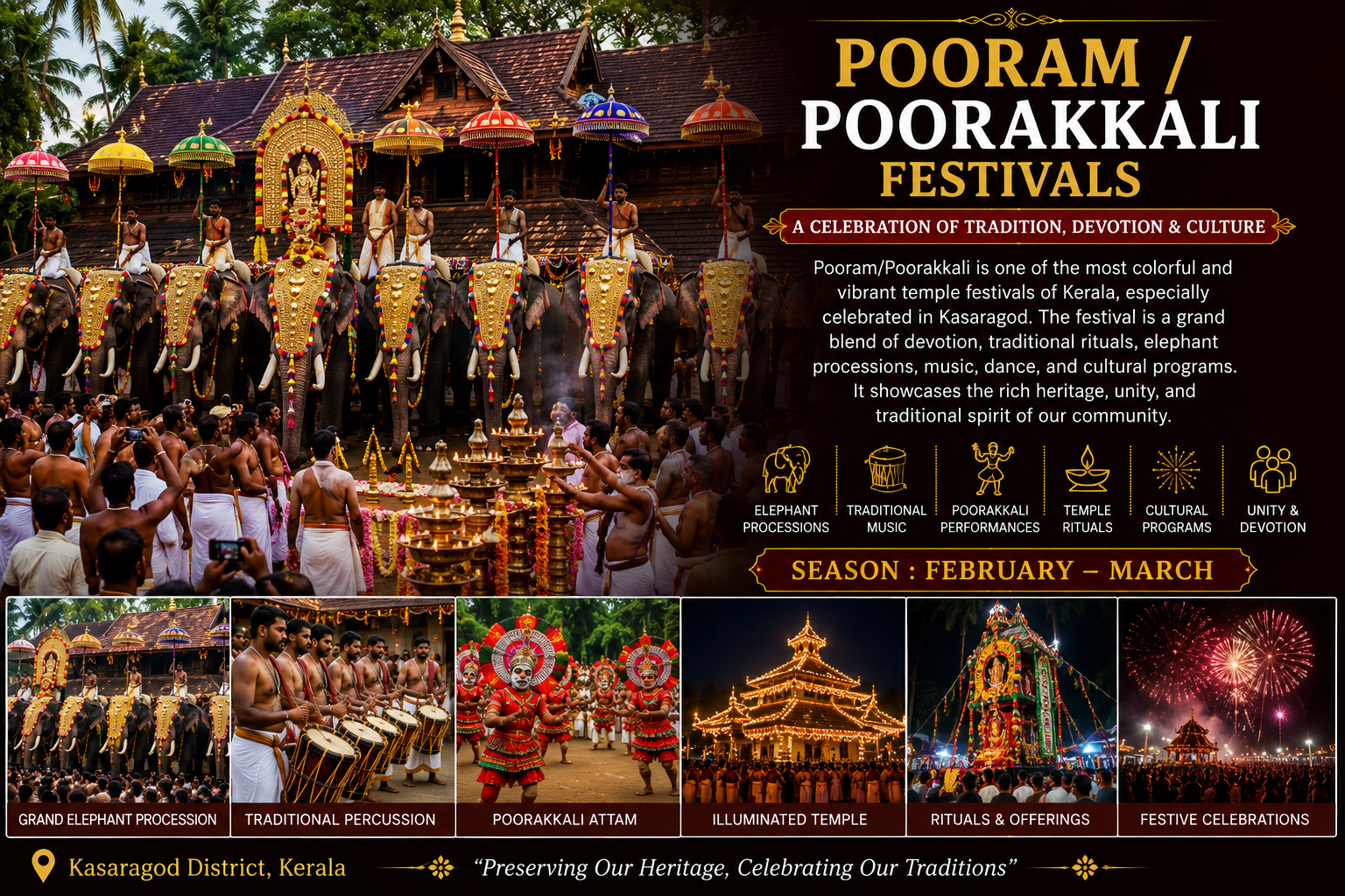 Pooram Mahotsavam Kasaragod