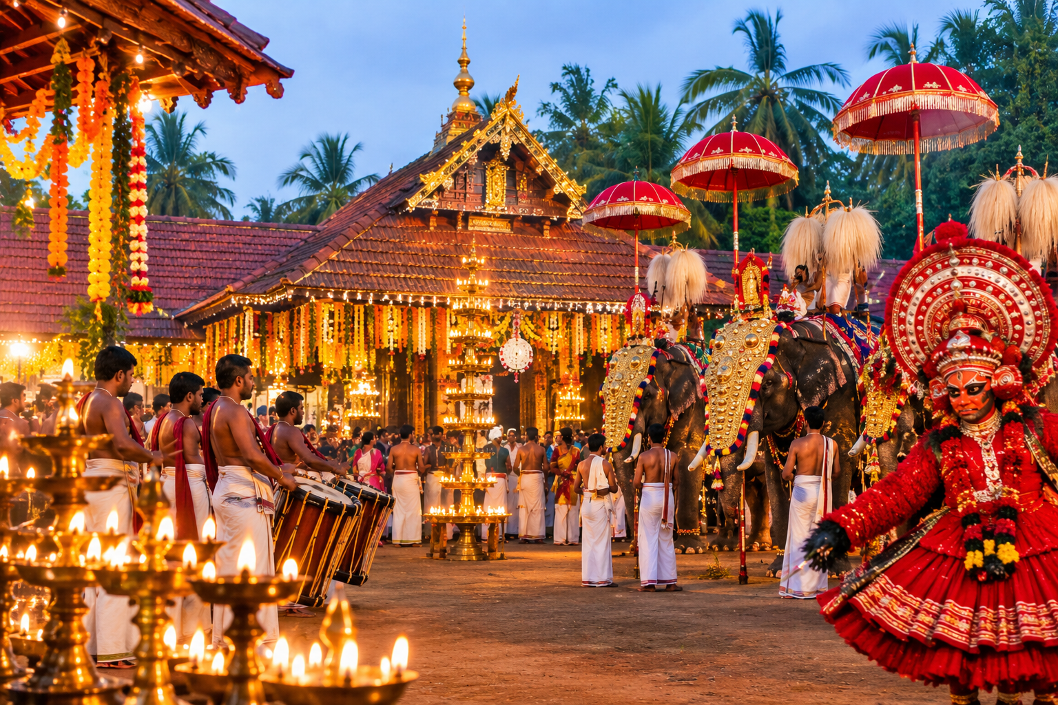 Temple Annual Festival Kasaragod