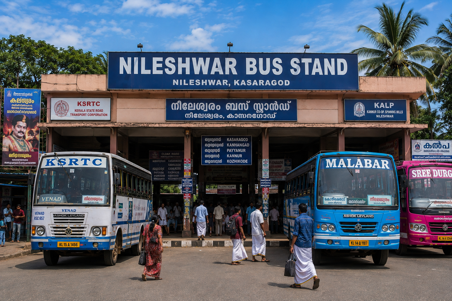 Nileshwar Bus Stand