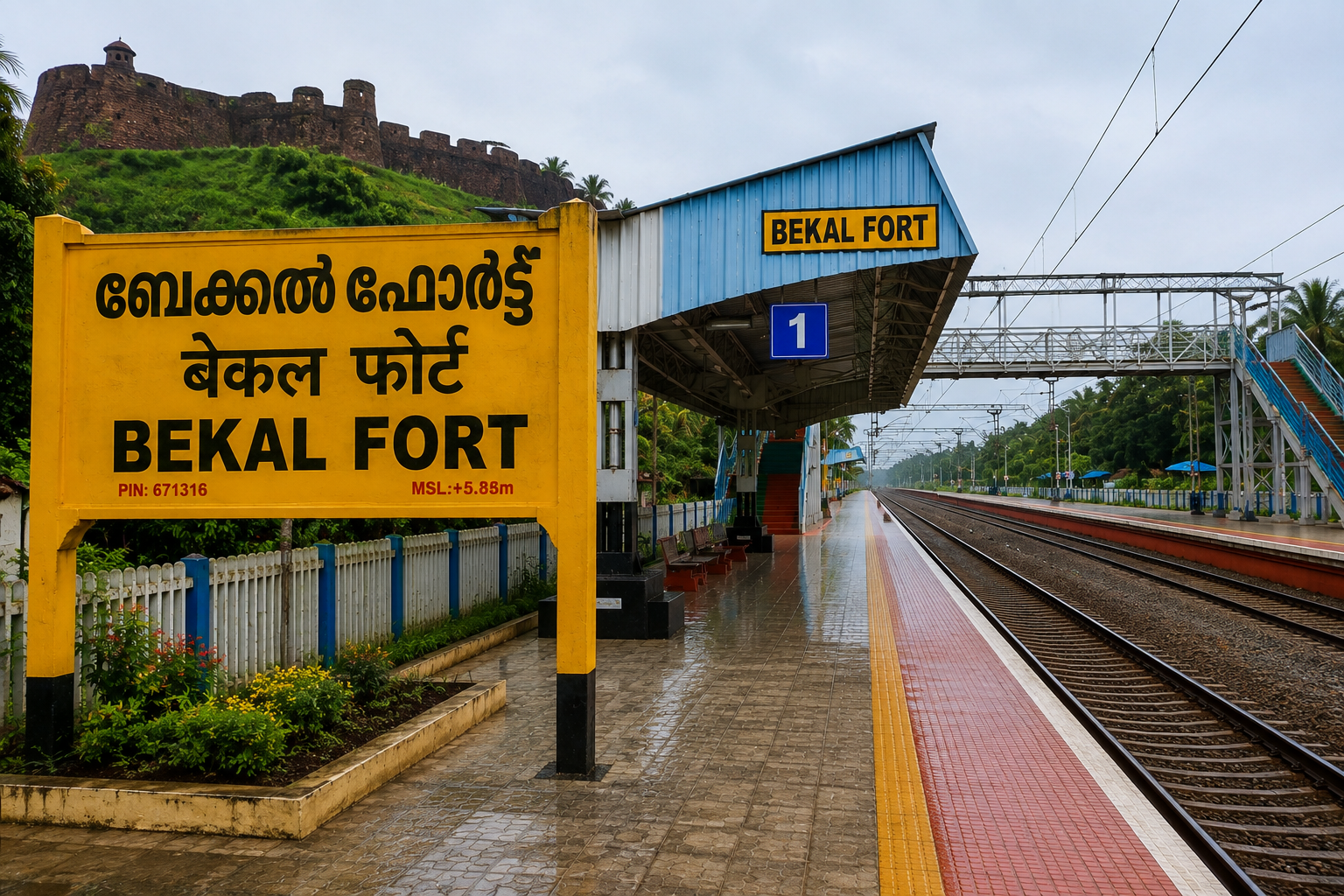 Bekal Fort Railway Station